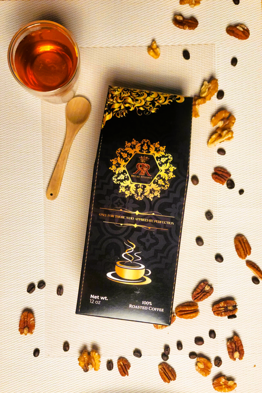Regal Reserve – Duke’s Decaf | Medium Roast Decaffeinated Coffee – Whole Bean & Ground – Mild, Nutty & Sweet (12 oz)