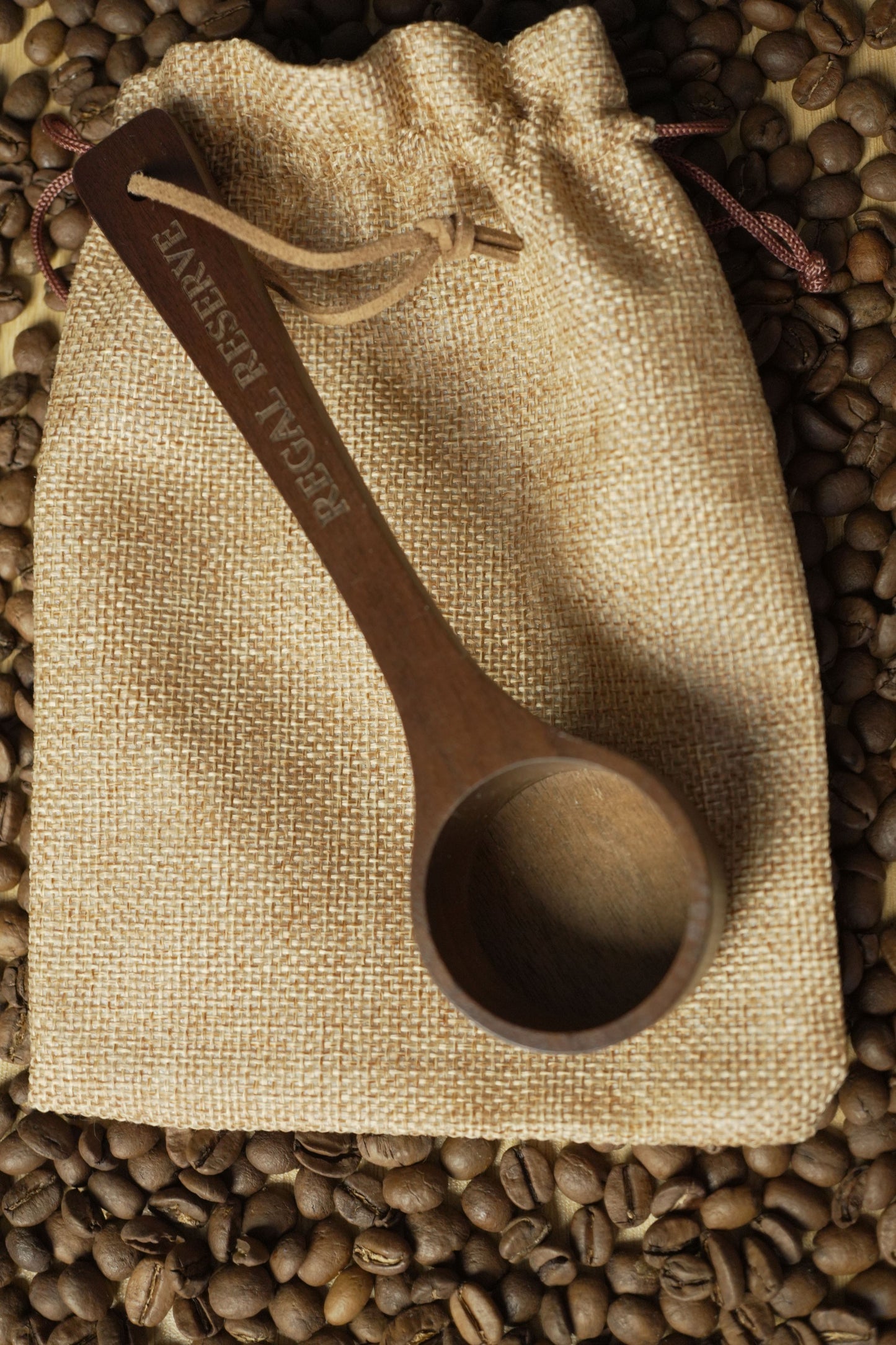 Artisanal Wooden Spoon – Laser Engraved Elegance