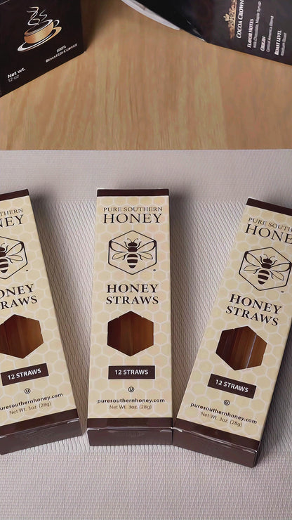 Wildflower Honey Straws – 12 Sticks